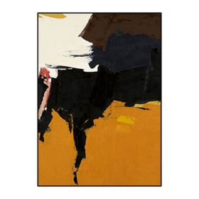 Abstract Black And White Color Modern American Painting Decorative Painting The Living Room Entrance Hallway Sharply Nordic Mini No Frame (size: 90x120cm)